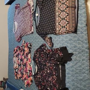 LOT OF 4 WOMENS BLOUSES SZ 2X